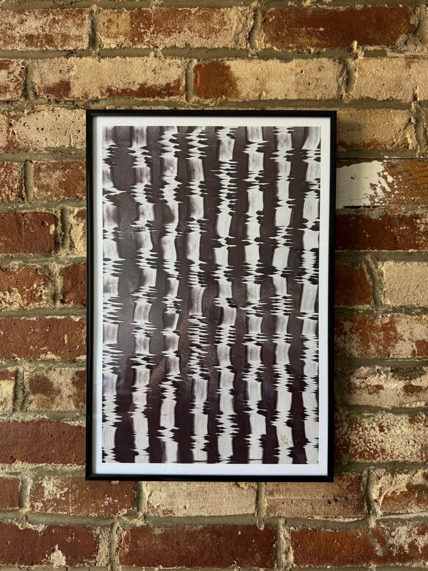 "Took A Leap" Framed Giclee Print