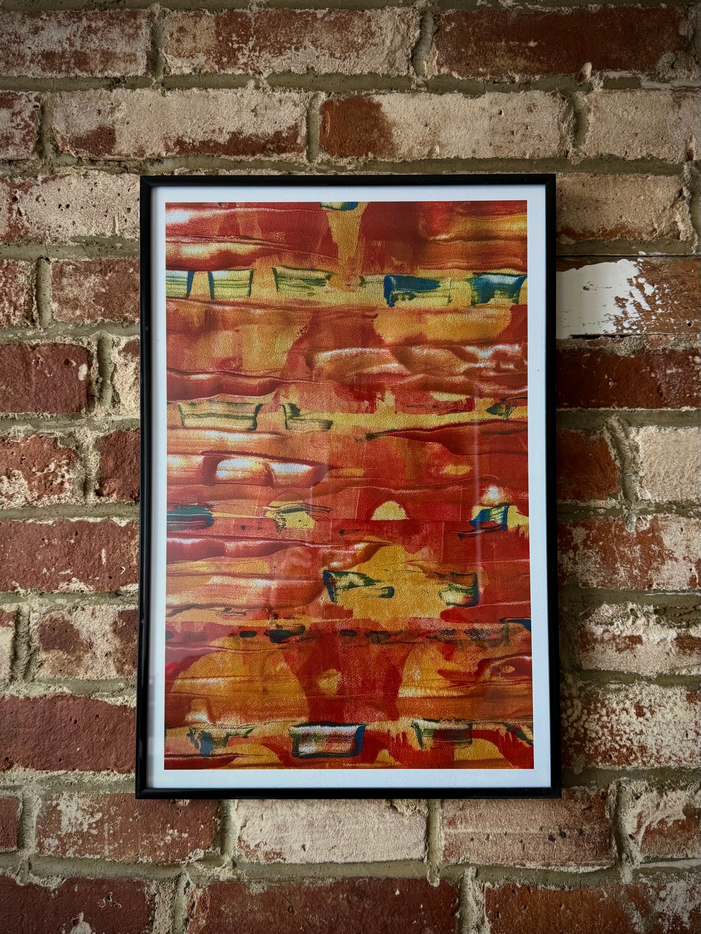 "Finally, A Deep Exhale" Framed Giclee Print