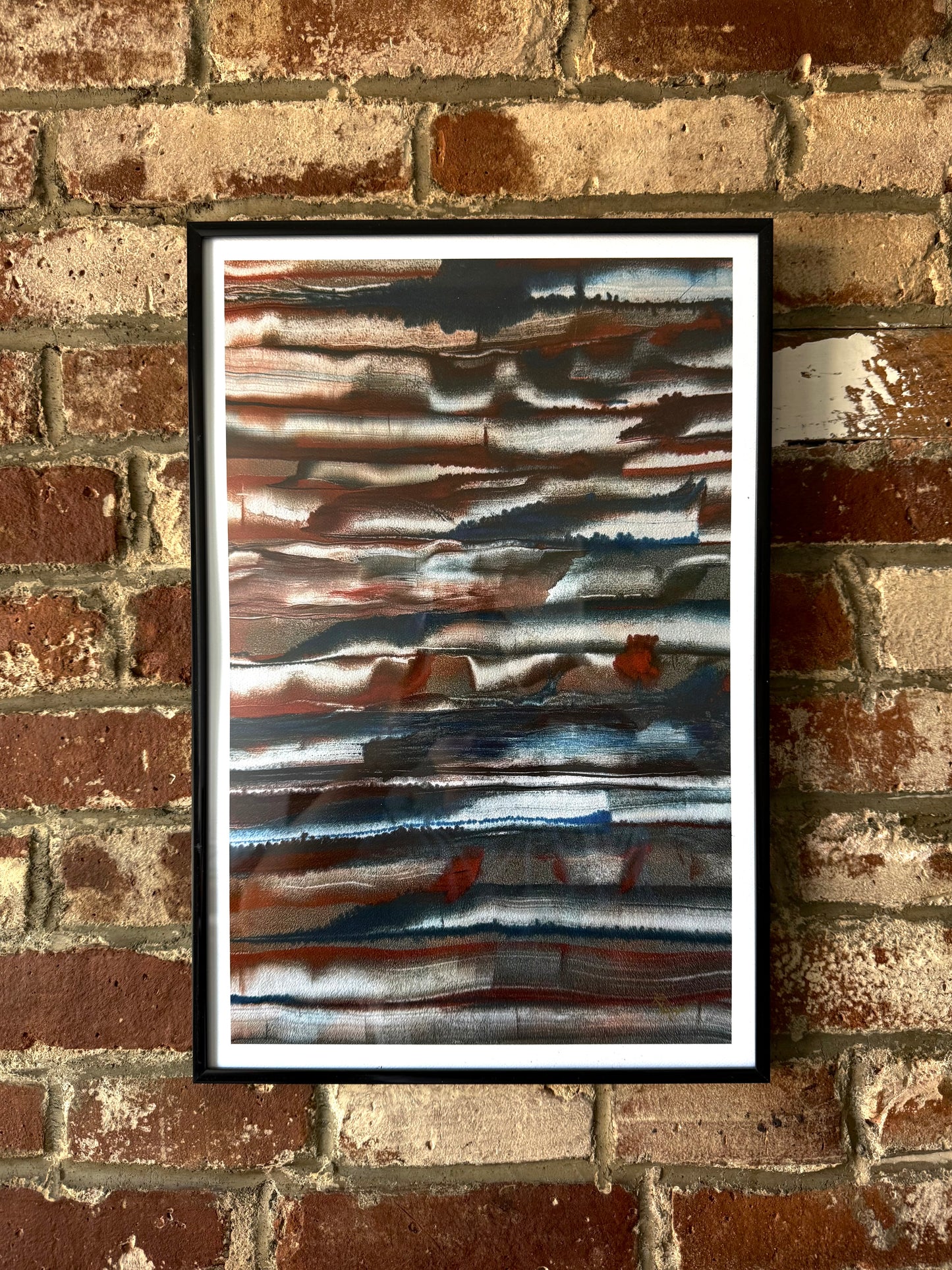 "Nightfall in Bordeaux" Framed Giclee Print